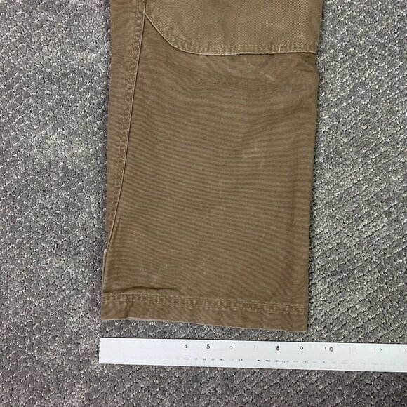 Keen Pants Men's 32 x 34 Brown Double Knee Cargo Work Hiking Canvas Duck Flint - Picture 13 of 15